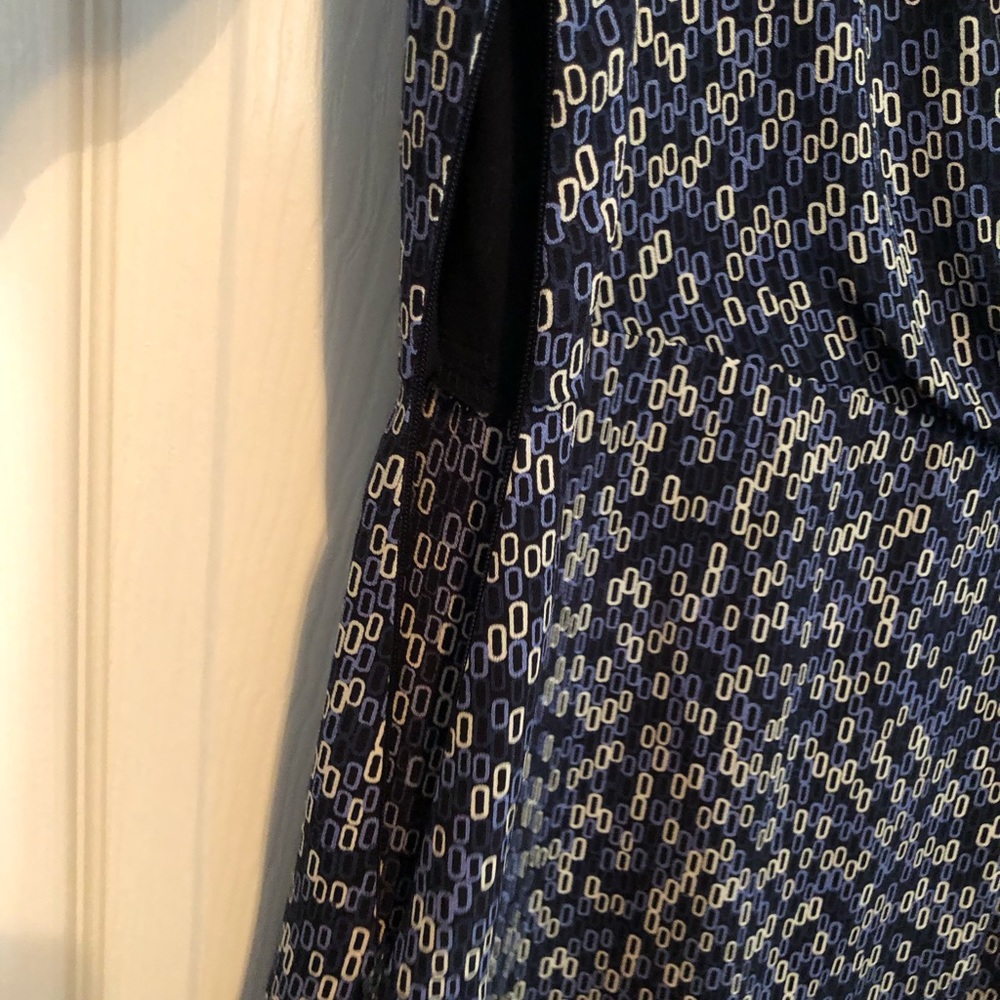 EUC Talbots 14P Faux Wrap Midi Dress - Picture 5 of 7
